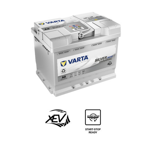 BATTERIE VARTA D52 - A8 60AH 680A (EN)