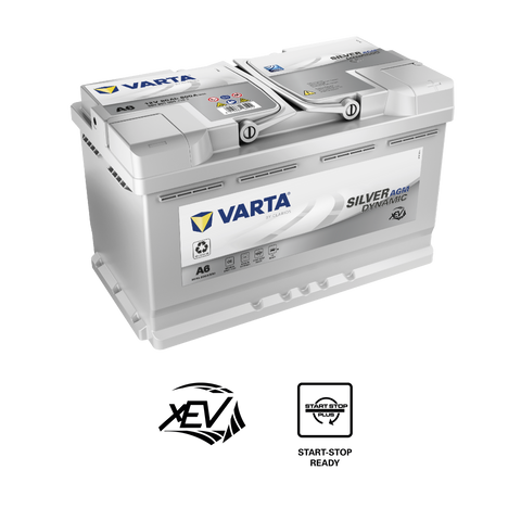 BATTERIE VARTA A6 80AH 800A (EN)